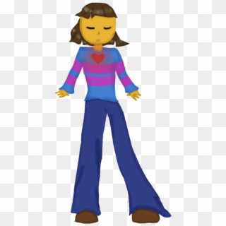 Undertale-frisk - Cartoon, HD Png Download
