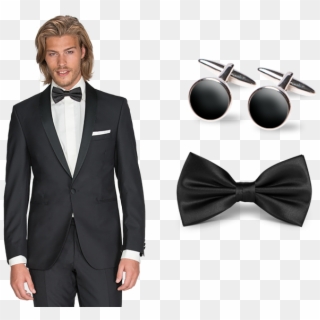 Tuxedo, Suit, Smoking Jacket, Bow Tie, Formal Wear - Smoking Huren, HD Png Download