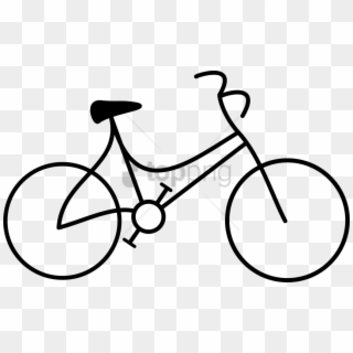 Free Png Bikeblack And White Png Image With Transparent - Bicycle Clipart, Png Download