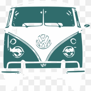 Vw Bus Vintage Png, Transparent Png