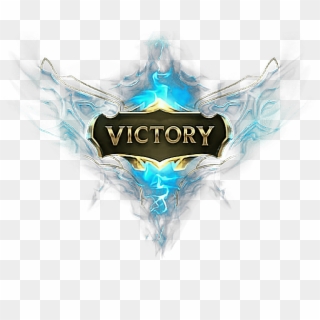 #victory #play #playhard #leagueoflegends #lol #game - League Victory Png, Transparent Png