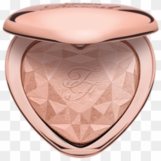 Too Faced - Two Faced Heart Highlighter, HD Png Download