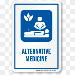 Alternative Medicine Sign With Natural Medical Therapies - Internal Medicine, HD Png Download