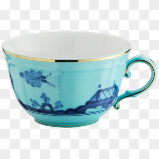 Tea Cup Oriente Italiano Iris - Teacup, HD Png Download