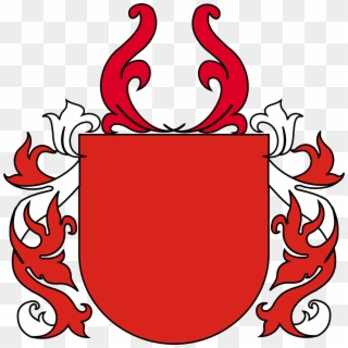 Shield Coat Of Arms Red Blank Png Image - Blank Soccer Logo Png, Transparent Png