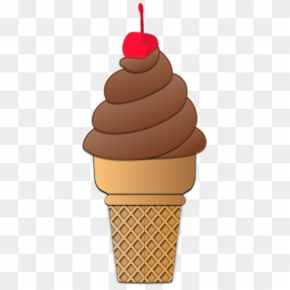 Icecream,ice Cream,ice Cream Cone,chocolate,cone,ice - Ice Cream Cone, HD Png Download
