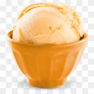 Orange Sherbet Ice Cream From Friendly's - Soy Ice Cream, HD Png Download