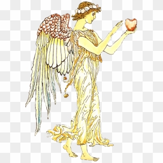 This Free Icons Png Design Of Angel With Apple - Walter Crane, Transparent Png