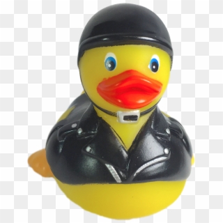 Rubber Duck With Leather Jacket, HD Png Download