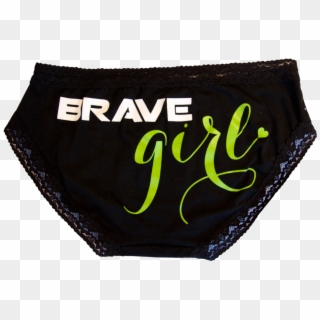 Bravegirl Underwear - Black - Briefs, HD Png Download
