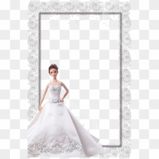 #mq #silver #barbie #frame #frames #border #borders - Barbie Doll, HD Png Download