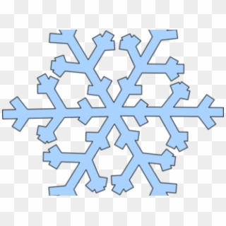 Snowflakes Clipart Symmetrical - Red Snowflake Transparent Background, HD Png Download
