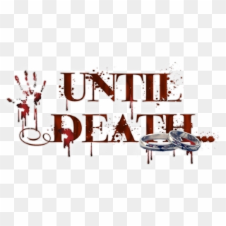 Until Death Rings And Bloody Hand Logo For Squarespace - Calligraphy, HD Png Download