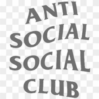 Anti Social Social Club .png, Transparent Png