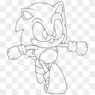 Sonic E Tails - Sonic Mania Coloring Page, HD Png Download