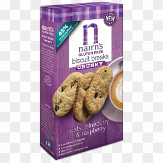 Nairns Oats And Blueberries , Png Download - Nairn's Oatcakes, Transparent Png