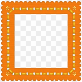 Transparent Orange Border Design, HD Png Download