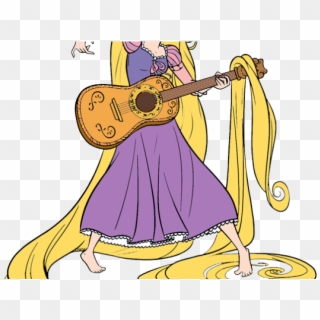 Rapunzel Clipart Tangled The Series - Rapunzel Guitar, HD Png Download