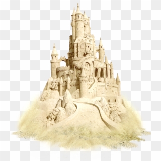 Sand Clipart Sand Sculpture - Transparent Sand Castle Png, Png Download