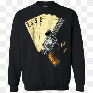 Ace Of Spades Gun Destiny Card Gambling Poker Sweatshirt - Destiny Ace Of Spades Logo, HD Png Download