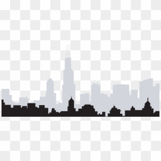 Cityscape Transparent Skyline Chicago - Chicago Skyline No Background, HD Png Download