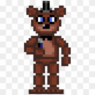 Freddy Fazbear Sprite - Blue Baby Isaac Png, Transparent Png
