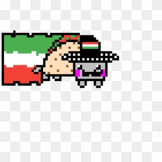 Mexican Nyan Cat - Cartoon, HD Png Download