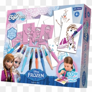 Blo Pens Disney Frozen Box - Disney Frozen Blo Pens Activity Set, HD Png Download