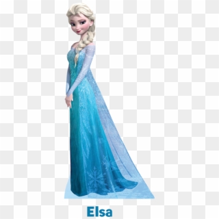 From The Outside, Elsa Looks Poised, Regal And Reserved, - Reine Des Neiges Robe, HD Png Download