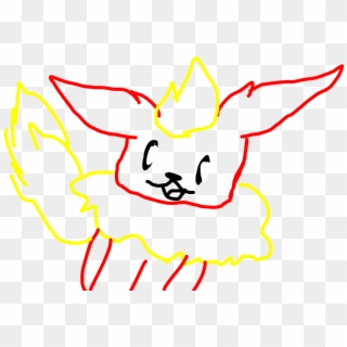 Flareon - Illustration, HD Png Download
