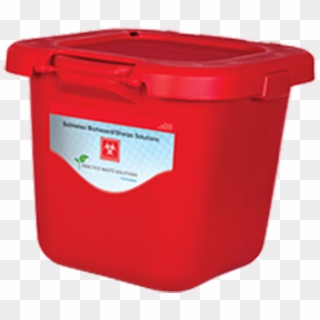 Practice Waste Solutions Biohazard/sharps Container - Plastic, HD Png Download