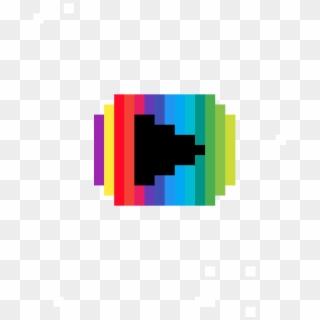 Youtube Logo I Rainbow - Transparent Youtube Logo Rainbow, HD Png Download