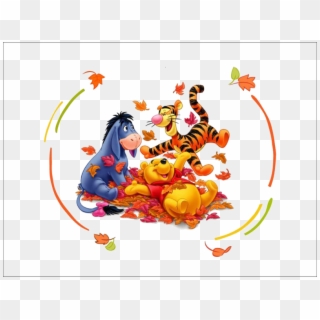 Winnie Pooh - Happy Thanksgiving Eeyore, HD Png Download