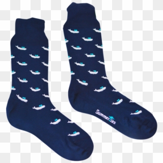 Sperm Whale Socks - Sock, HD Png Download
