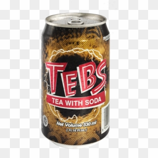 Soda Tea Can 330 Ml - Tebs Tea With Shocking Soda, HD Png Download