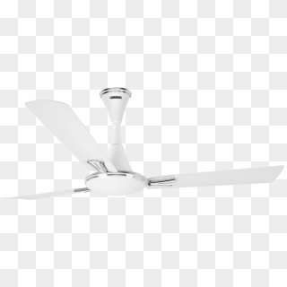 1200 Mm Audie Easy Clean Sparkle White Ceiling Fan - Ceiling Fan, HD Png Download
