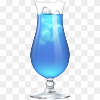Blue Cocktail Png Clip Art Image - Portable Network Graphics, Transparent Png