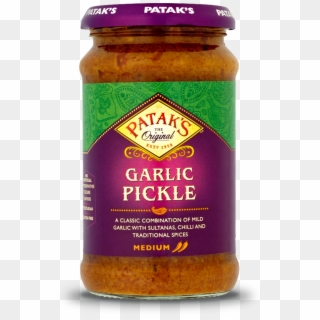 A Classic Combination Of Mild Garlic With Sultanas, - Patak's Garlic Pickle, HD Png Download