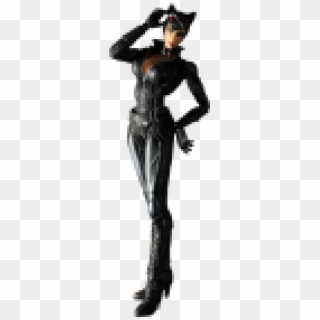 Square Enix Batman Arkham City Catwoman Play Arts - Batman Arkham City Catwoman Png, Transparent Png