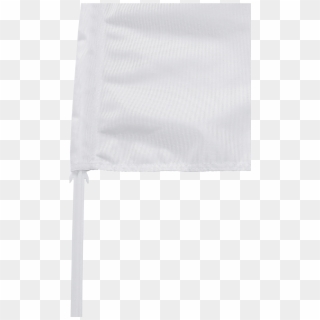 White Pvc Car Flag Holders Feature Hooks To Ensure - Chair, HD Png Download