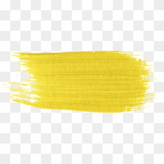 11 Yellow Paint Brush Strokes Png Transparent - Skirt, Png Download