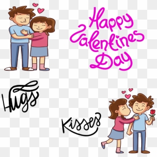 Happy Valentines Day Png Image - Cartoon, Transparent Png