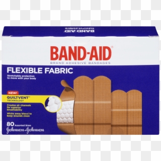 Johnson Band Aid First - Band Aid Flexible Fabric Sizes, HD Png Download