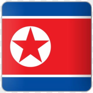 Banned Ship Docks In Japan - North Korea Flag Icon, HD Png Download