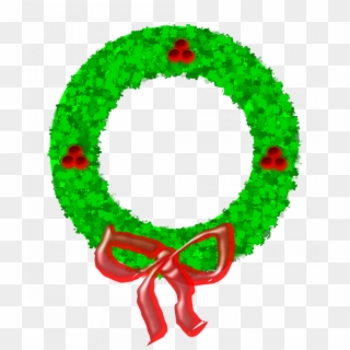 Christmas ~ Phenomenal Christmas Wreath Clip Art Biaeg6d8t - Holiday Wreaths Clip Art, HD Png Download