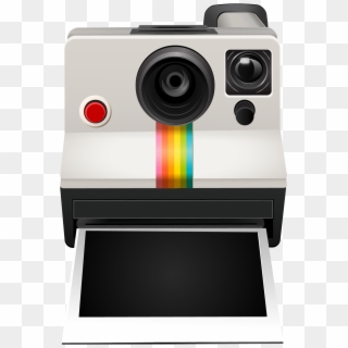 The Polaroid Camera Clipart Instant Polaroid - Polaroid Camera Vector Png, Transparent Png