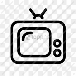 Free Png Old Tv Icon, Transparent Png