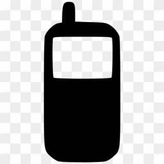 Cell Phone Icon Png Transparent - Mobile Phone Icon Black, Png Download