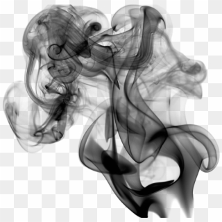 Smoke Effect Clipart Overlay Png - Black Smoke No Background, Transparent Png