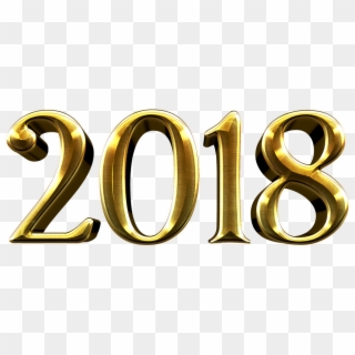 Download 2018 Happy New Year Transparent Png - Happy New Year 2018 Png Transparent, Png Download